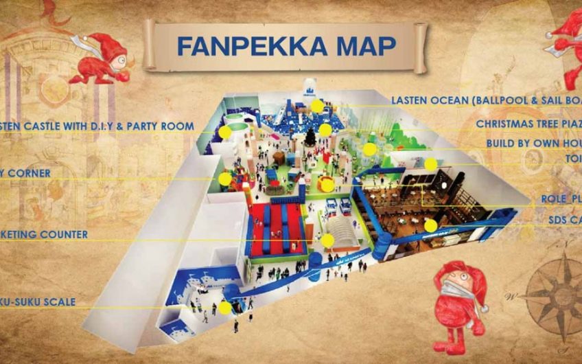 Khu vui chơi fanpekka AEON Tân Phú