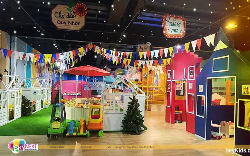 Khu vui chơi Skykids Quy nhơn Điểm Đến Hấp Dẫn Dành cho các bé thiếu nhi