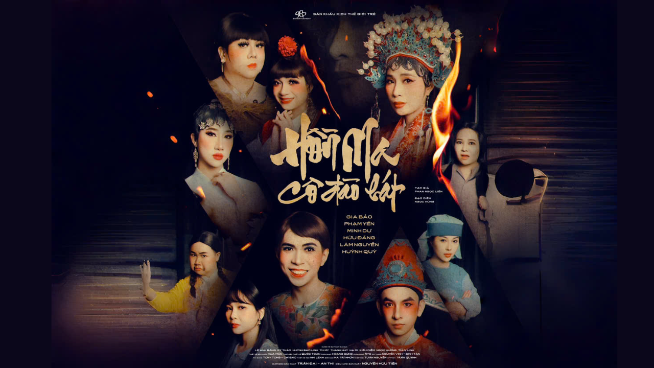 Poster Hồn Ma Cô Đào Hát tại Sân Khấu Thế Giới Trẻ