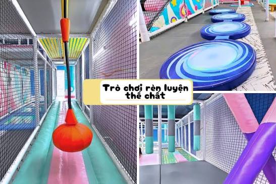 top 10 khu vui chơi cho bé quận Cầu Giấy Hà Nội - Trẻ em chơi tại công viên Cầu Giấy