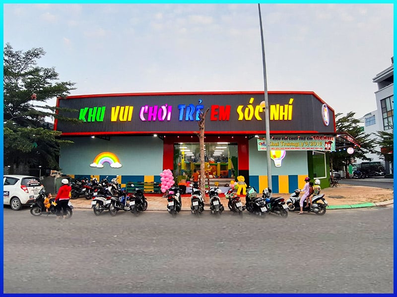 mau bien quang cao khu vui choi dep content image